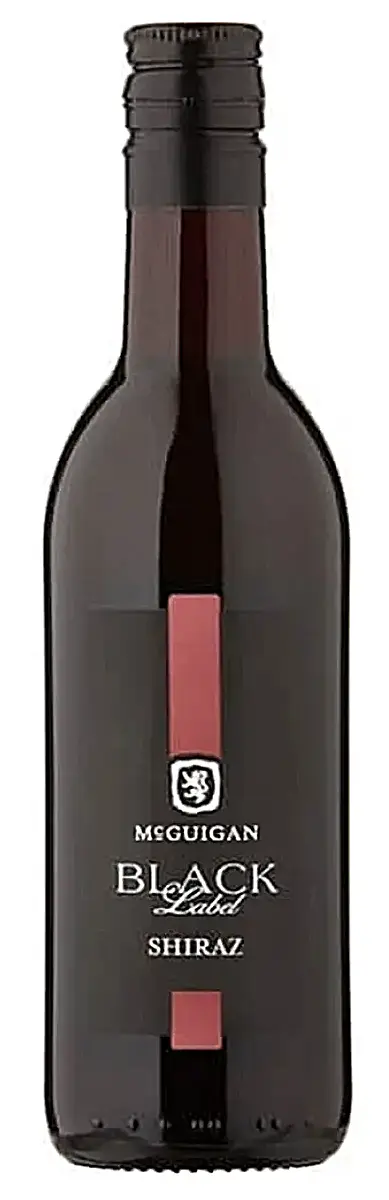1/4s - McGuigan Black Label - Shiraz 12x187ml - McGuigan