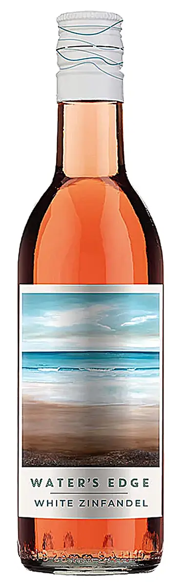 1/4s, Waters Edge, White Zinfandel 24x187ml - Waters Edge