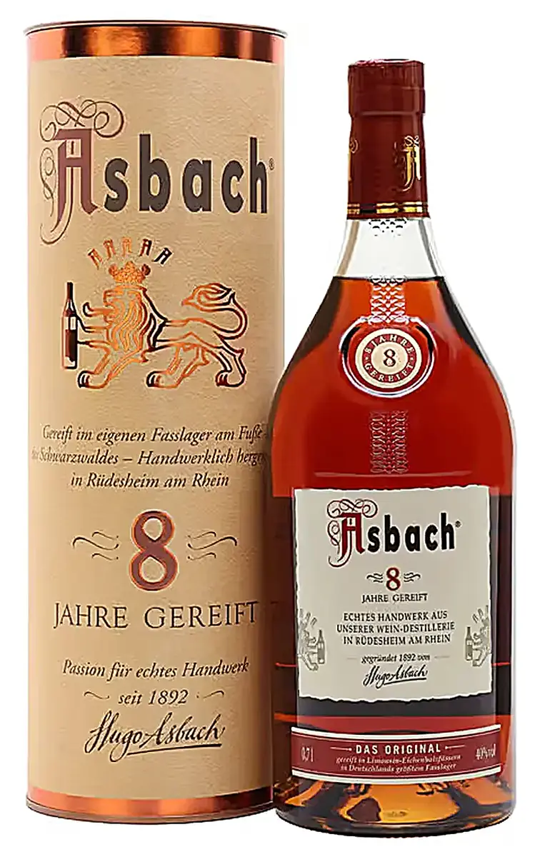 Asbach 8 yo - Privatbrand - German - Asbach