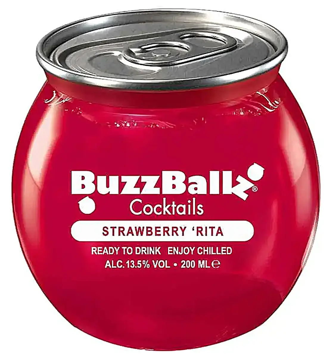 BuzzBallz RTD Cocktail Strawberry Rita 24x200ml - BuzzBallz