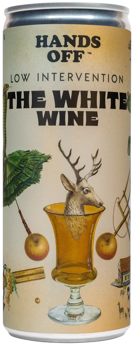 Cans, Hands Off White 24x187 - Hands Off