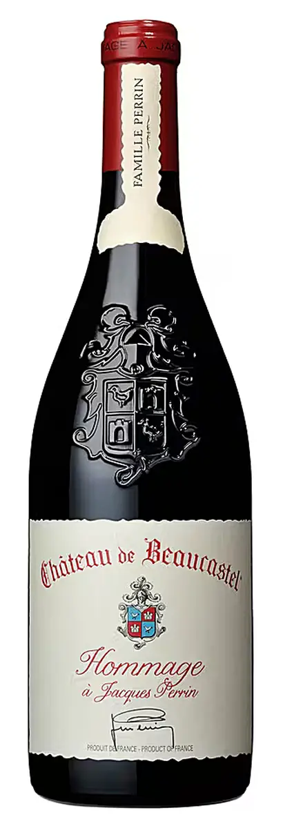 Châteauneuf-du-Pape, Hommage à Jacques Perrin, Château de Beaucastel, 2016 - Famille Perrin