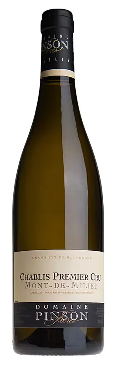 Domaine Pinson Frères, Chablis, Mont-de-Milieu, 1er Cru, 2019 - Domaine Pinson