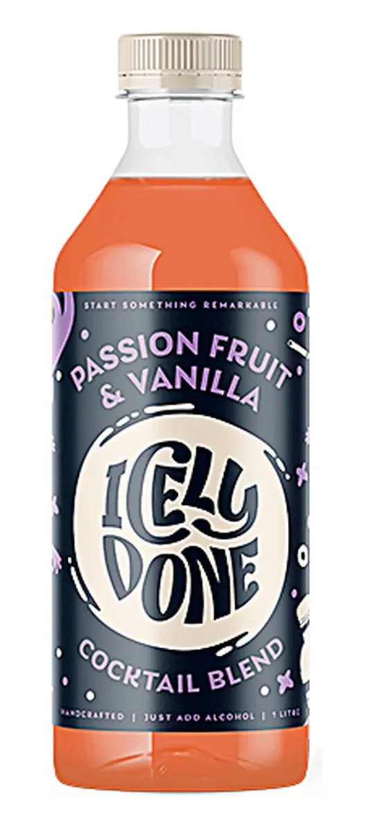 Icely Done Passionfruit & Vanilla 6x74ml - Icely Done