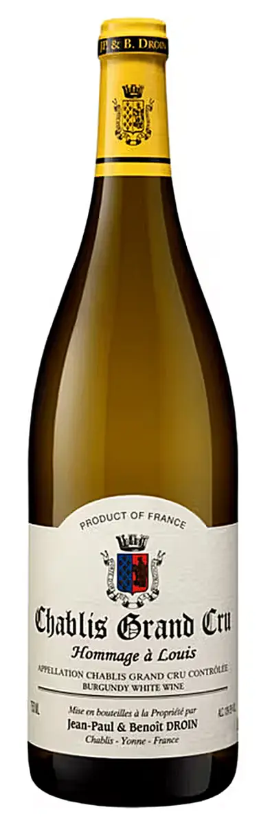 Jean-Paul & Benoît Droin,Chablis, Hommage à Louis, Grand Cru, 2020 - Jean-Paul & Benoît Droin