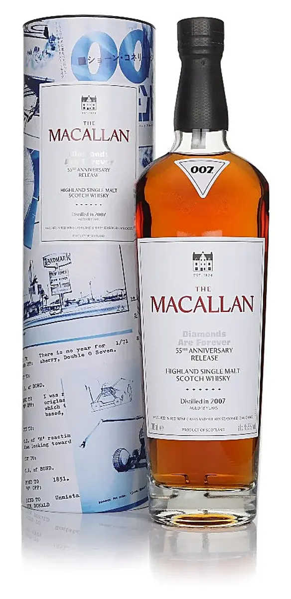 Macallan Diamonds Are Forever, 2007, 18yr - Macallan