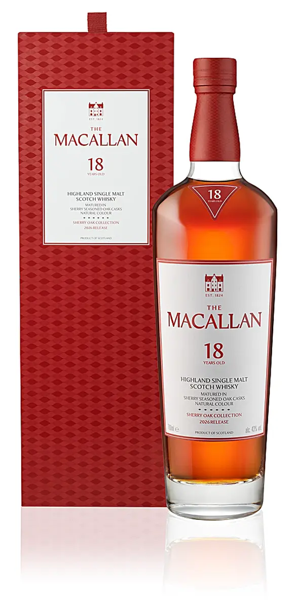 Macallan,18yr Sherry, 2026 - Macallan