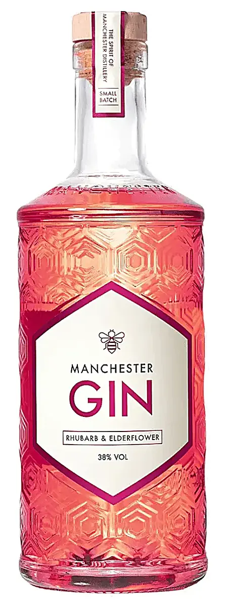 Manchester Rhubarb & Elderflower - The Spirit of Manchester Distillery