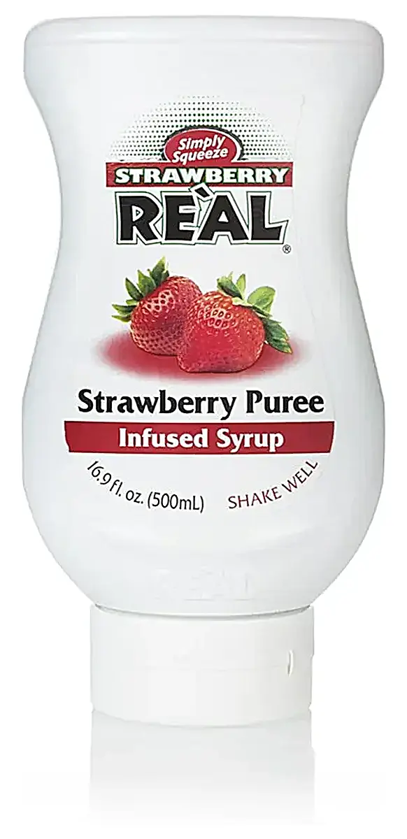 Reàl - Strawberry, Puree Infused Syrup - Reàl