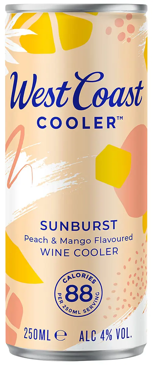 West Coast Cooler - Sunburst, RTD 12x250 - West Coast Cooler