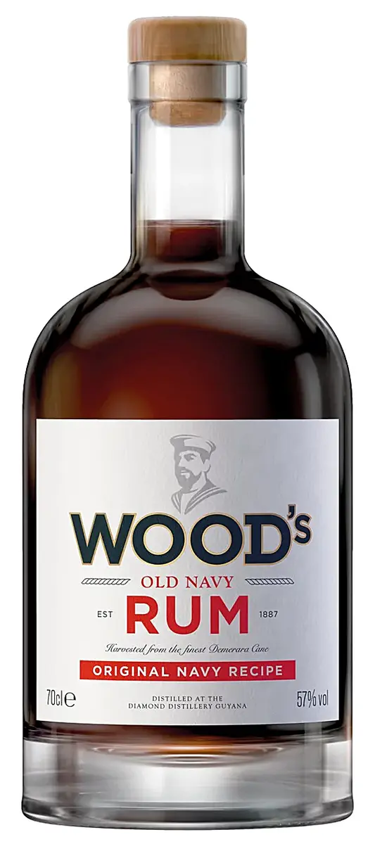Wood's Old Navy Rum - Woods